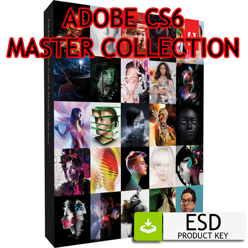 Adobe Creative Suite 6 (CS6) Master Collection – ESD for PC 